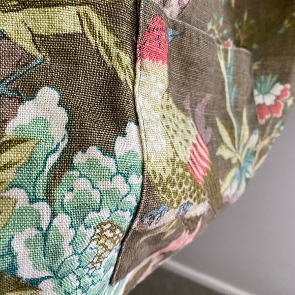 Hand made‎ one of a kind bird and flower patterned jacket size large - Picture 5 of 6